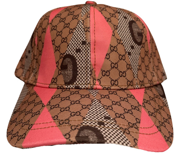 ^LUXURY^ Italian curved beak hat (adjustable strap)