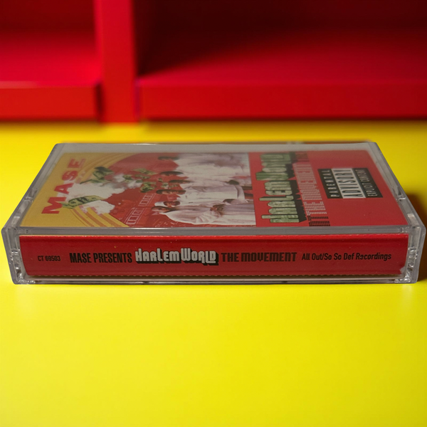 •MASE PRESENTS HARLEM WORLD - THE MOVEMENT• ~1999 OG CANADIAN PRESSING~ (CASSETTE TAPE)