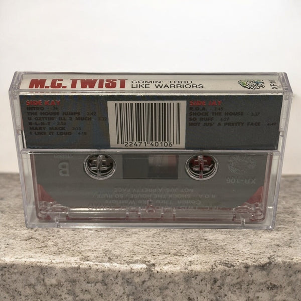 •M.C. TWIST AND THE DEF SQUAD - COMIN’ THRU LIKE WARRIORS• ~1989 OG PRESSING~ (CASSETTE TAPE)