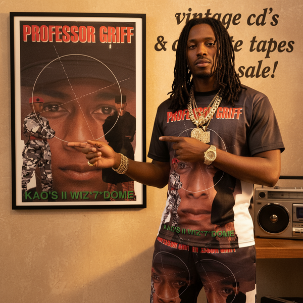 •PROFESSOR GRIFF - KAO’Z II WIZ *7* DOME• ~1991 OG PRESSINGS~ (CASSETTE TAPE)