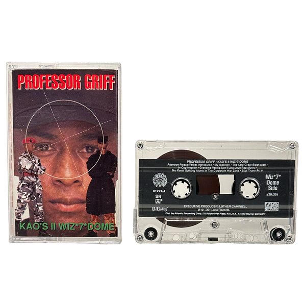 •PROFESSOR GRIFF - KAO’Z II WIZ *7* DOME• ~1991 OG PRESSINGS~ (CASSETTE TAPE)