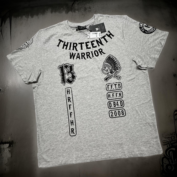 *HEADRUSH* (Heather Grey) ~Thirteenth Warrior~ Short Sleeve T-Shirts