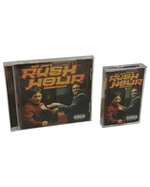 •RUSH HOUR - SOUNDTRACK• ~1998 OG PRESSINGS~ (CD & CASSETTE TAPE)