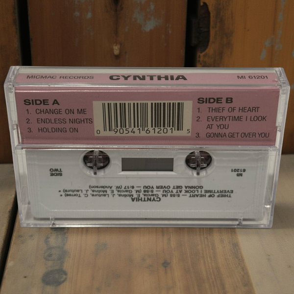 •CYNTHIA - CYNTHIA• ~1990 OG PRESSING~ (CASSETTE TAPE)