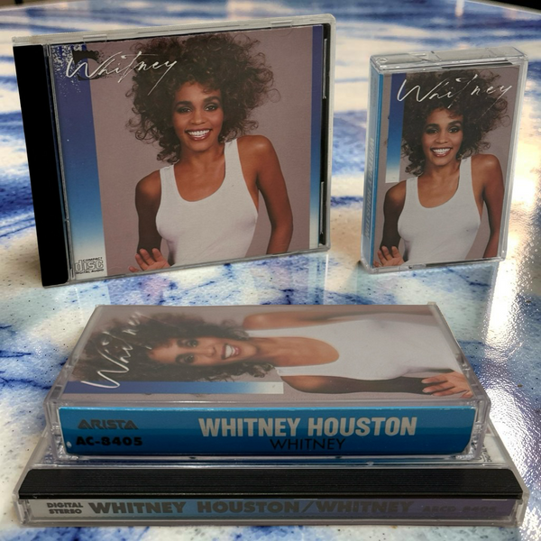 •WHITNEY HOUSTON ~ WHITNEY• ~1987 OG CANADIAN PRESSINGS~ (CD & CASSETTE TAPE)