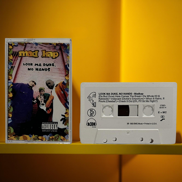 •MAD KAP - LOOK MA DUKE, NO HANDS• ~1993 OG PRESSING~ (CASSETTE TAPE)