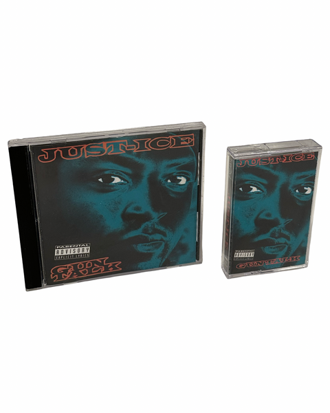 •JUST-ICE - GUN TALK• ~1993 OG PRESSINGS~ (CD & CASSETTE TAPE)