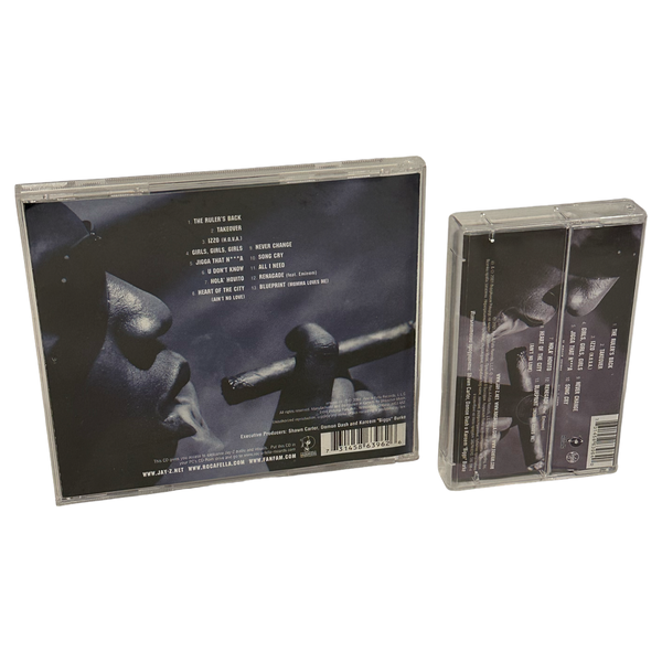 •JAY-Z - THE BLUEPRINT• ~2001 OG PRESSINGS~ (CANADIAN CD & BULGARIAN CASSETTE TAPE)