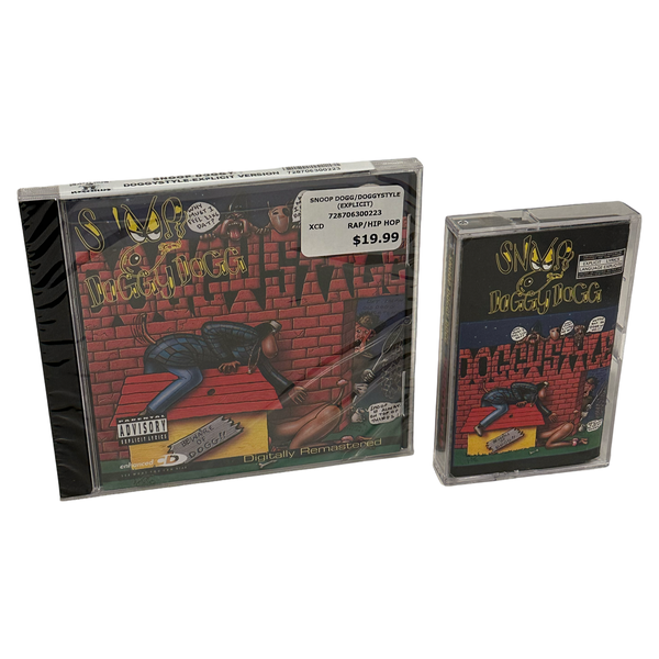 •SNOOP DOGGY DOGG - DOGGYSTYLE• ~1993 OG CANADIAN CASSETTE PRESSING~ ~SEALED 2011 ENHANCED CD~