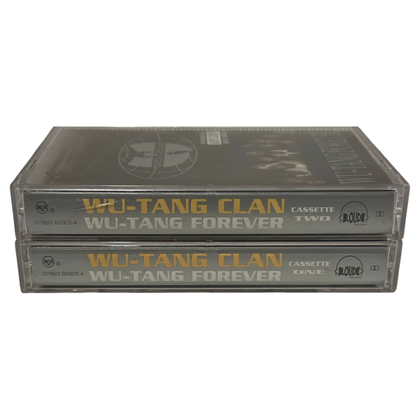 •WU-TANG CLAN ~ FOREVER• ~1997 OG DOUBLE ALBUM CANADIAN PRESSINGS~ (2CD & 2CASSETTE TAPES)