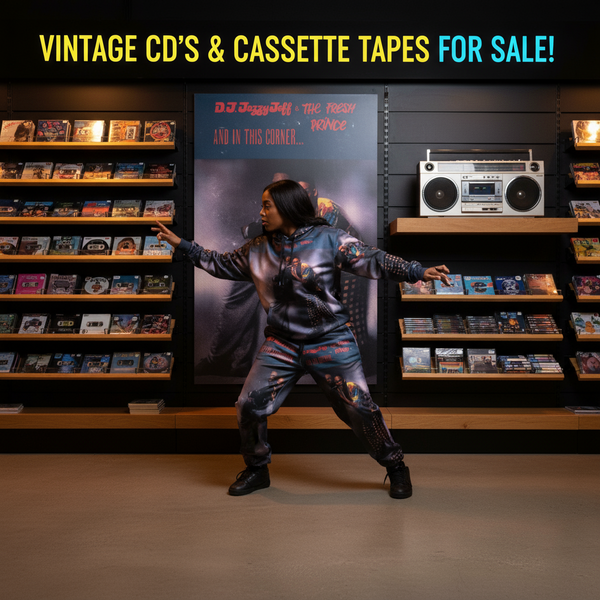 •D.J. JAZZY JEFF AND THE FRESH PRINCE - …AND IN THIS CORNER• ~1989 OG PRESS~ (CLUB) (CASSETTE TAPE) (3)