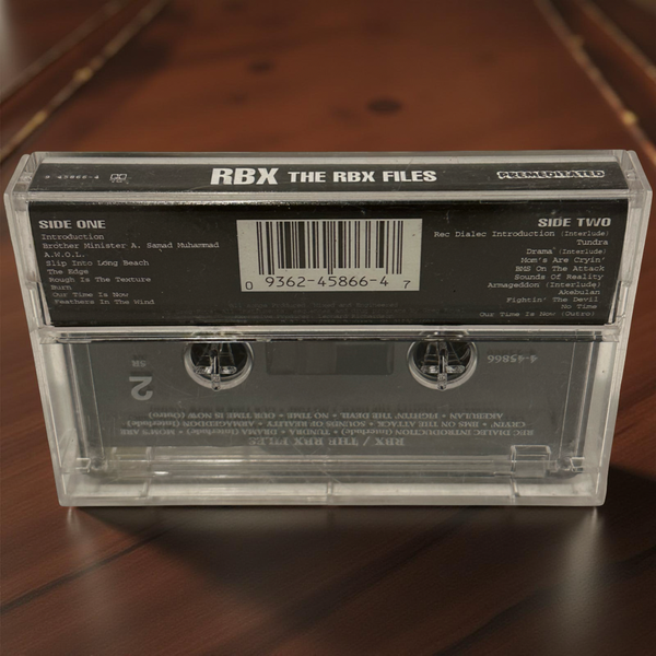 •RBX - THE RBX FILES• ~1995 OG PRESSING~ (CASSETTE TAPE)