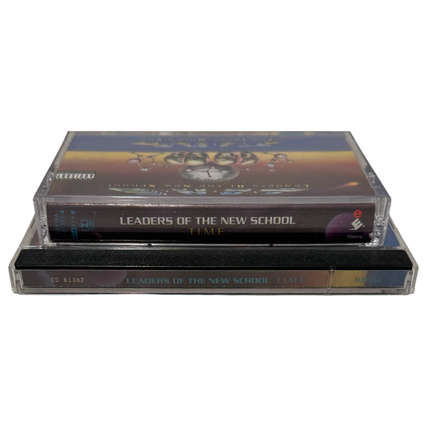 •LEADERS OF THE NEW SCHOOL - T.I.M.E.• ~1993 OG PRESSINGS~ (CD & CASSETTE TAPE)