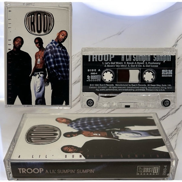 •TROOP - A LIL’ SUMPIN’ SUMPIN’• ~1994 OG PRESSING~ (CASSETTE TAPE)