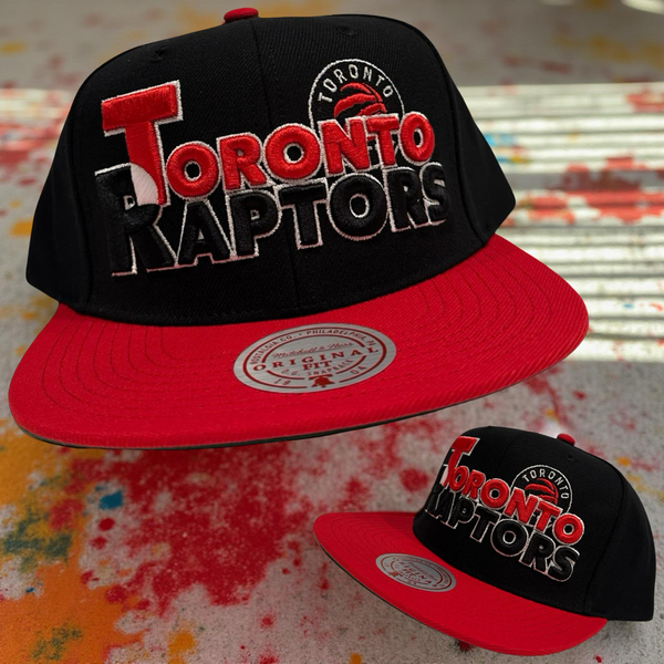 *Toronto Raptors* snapback hats by Mitchell & Ness