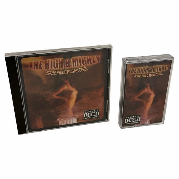 •THE HIGH & MIGHTY - HOME FIELD ADVANTAGE• ~1998 OG CANADIAN PRESSINGS~ (CD & CASSETTE TAPE)