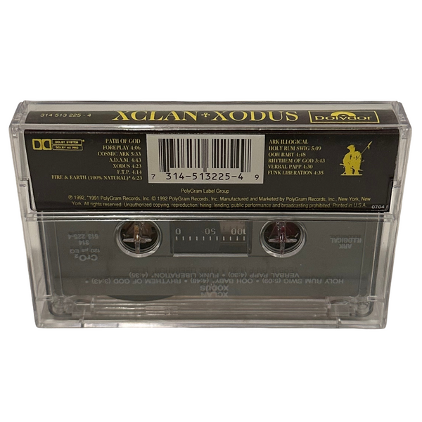 •XCLAN ~ XODUS• ~1992 OG PRESSINGS~ (CD & CASSETTE TAPE)