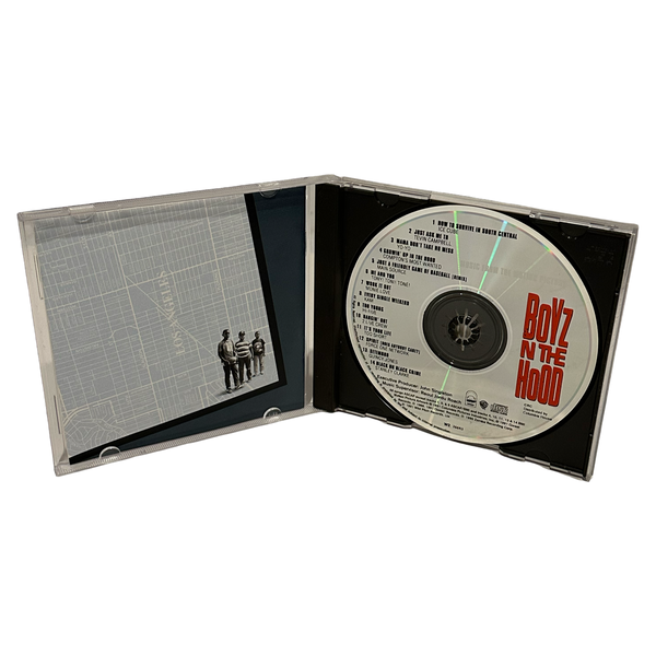 •BOYZ N THE HOOD - MUSIC FROM THE MOTION PICTURE• ~1991 OG CANADIAN PRESSINGS~ (CD & CASSETTE TAPE)