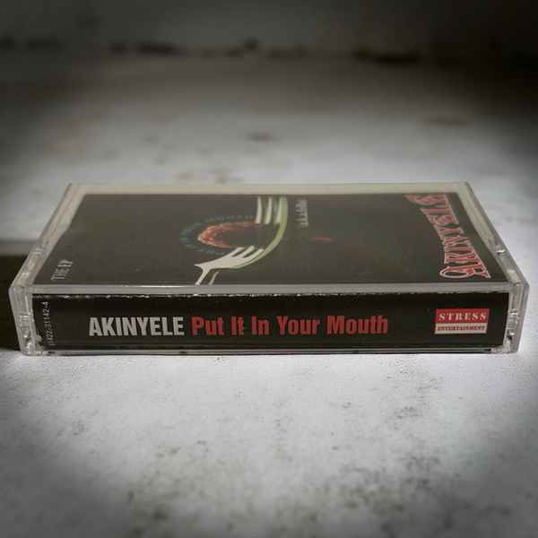 •AKINYELE - PUT IT IN YOUR MOUTH• ~1996 OG EP PRESSING~ (CASSETTE TAPE)
