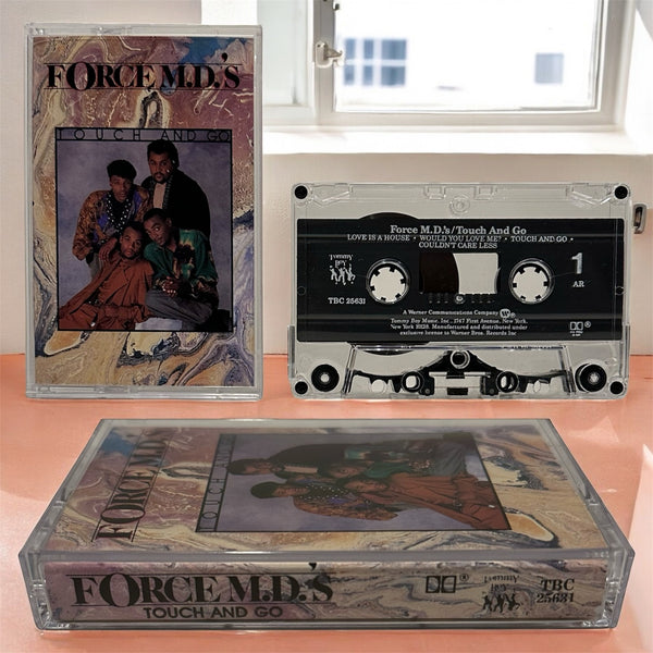 •FORCE M.D.’S ~ TOUCH AND GO• ~1987 OG PRESSING~ (CASSETTE TAPE)