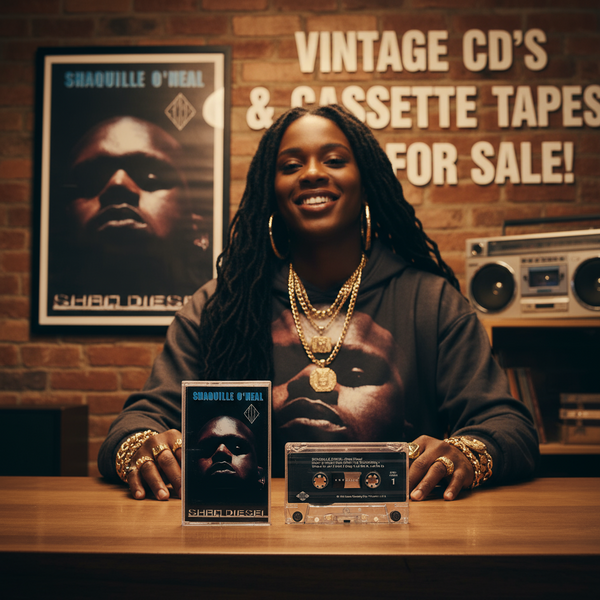 •SHAQUILLE O’NEAL - SHAQ DIESEL• ~1993 OG PRESSING~ (CASSETTE TAPE)