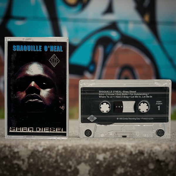 •SHAQUILLE O’NEAL - SHAQ DIESEL• ~1993 OG PRESSING~ (CASSETTE TAPE)
