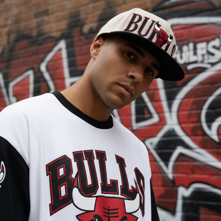 *Chicago Bulls* ~Original Fit SnapBack Hats by Mitchell & Ness~