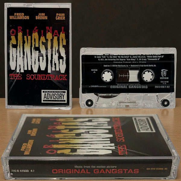 •ORIGINAL GANGSTAS - MUSIC FROM THE MOTION PICTURE• ~1996 OG PRESSING~ (CASSETTE TAPE)