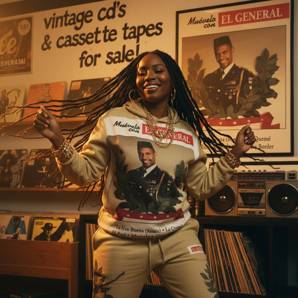 •EL GENERAL ~ MUEVELO CON EL GENERAL• (1991 OG PRESSING) (CASSETTE TAPE)