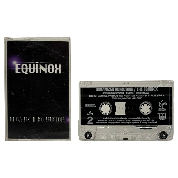 •ORGANIZED KONFUSION - THE EQUINOX• ~1997 OG PRESSINGS~ (CD & CASSETTE TAPE)