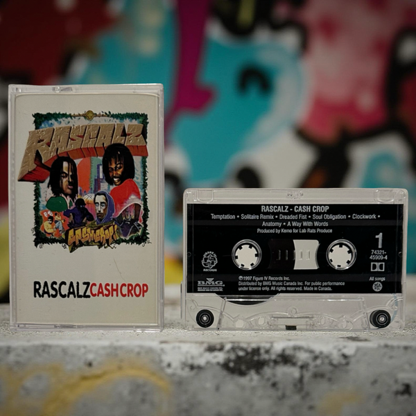 •RASCALZ - CASH CROP• ~1997 OG CANADIAN PRESSING~ (CASSETTE TAPE)