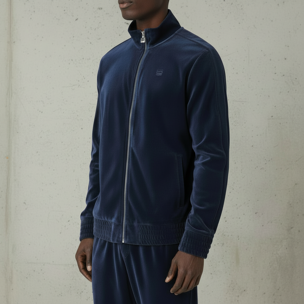 *FILA* ~Velour Sets~ (Navy Blue) (Men’s)