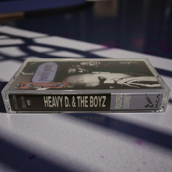 •HEAVY D. & THE BOYZ ~ PEACEFUL JOURNEY• ~1991 OG PRESSING~ (CASSETTE TAPE)