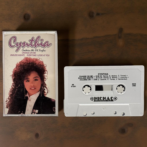 •CYNTHIA - CYNTHIA• ~1990 OG PRESSING~ (CASSETTE TAPE)