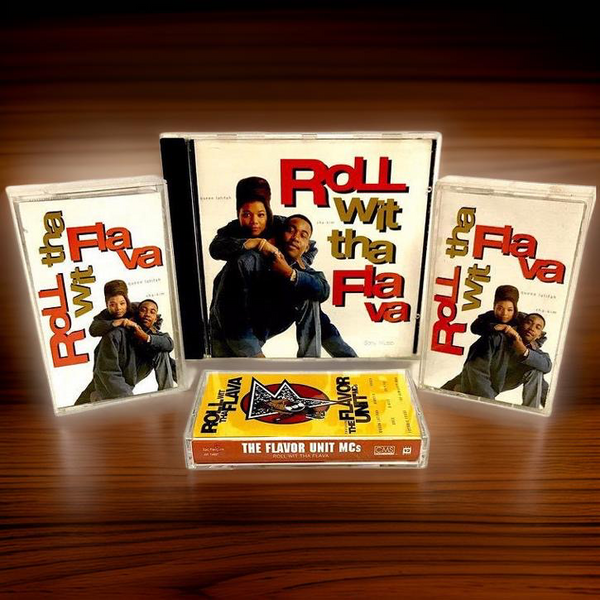•THE FLAVOR UNIT MC’S - ROLL WITH THA FLAVA• (1993) (CASSETTE & CD AVAILABLE) (ORIGINAL PRESSINGS)