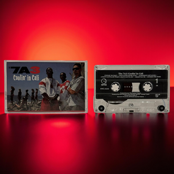 •THE 7A3 ~ COOLIN’ IN CALI• ~1988 OG PRESSING~ (CASSETTE TAPE) (2)