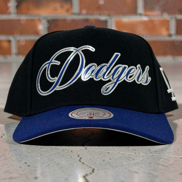 *LOS ANGELES DODGERS* Snapback hats by Mitchell & Ness (Pro Pinch Fit)