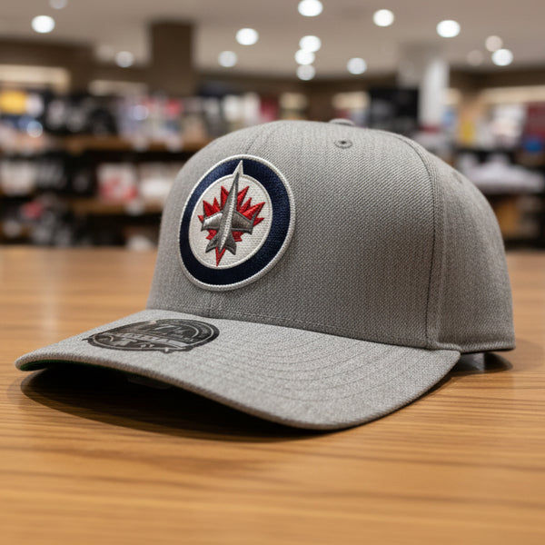 *Winnipeg Jets* ~Dynasty Fitted Hats by Mitchell & Ness~