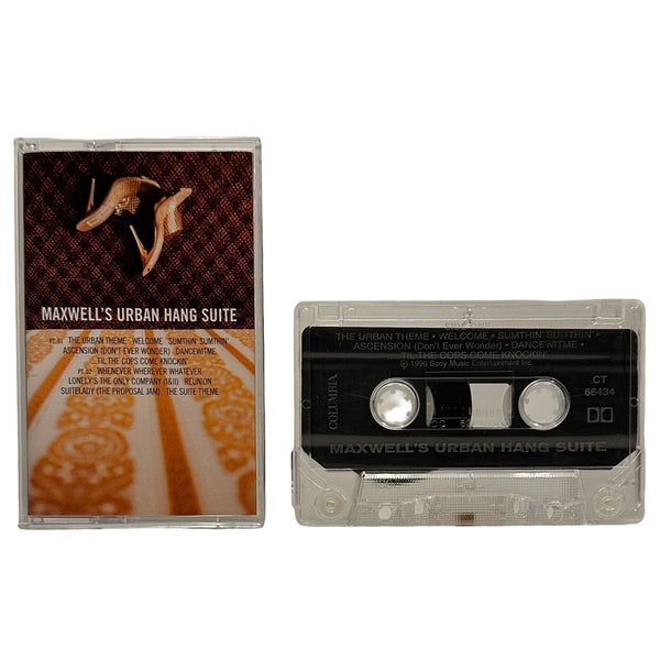 •MAXWELL - MAXWELL’S URBAN HANGSUITE ~1996 OG PRESSINGS~ (CD & CASSETTE TAPE)