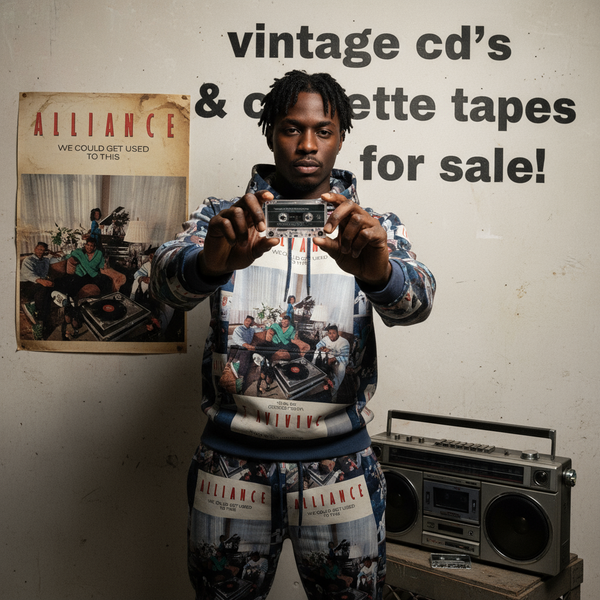 •ALLIANCE ~ WE COULD GET USED TO THIS• ~1988 OG PRESSING~ (CASSETTE TAPE)