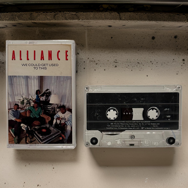 •ALLIANCE ~ WE COULD GET USED TO THIS• ~1988 OG PRESSING~ (CASSETTE TAPE)