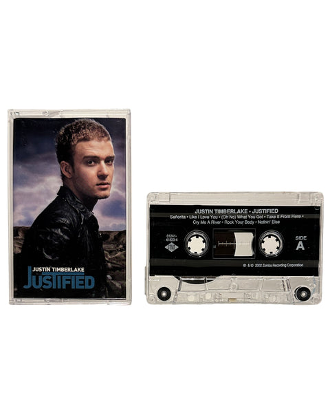 •JUSTIN TIMBERLAKE - JUSTIFIED• ~2002 OG PRESSINGS~ (CD & CASSETTE TAPE)