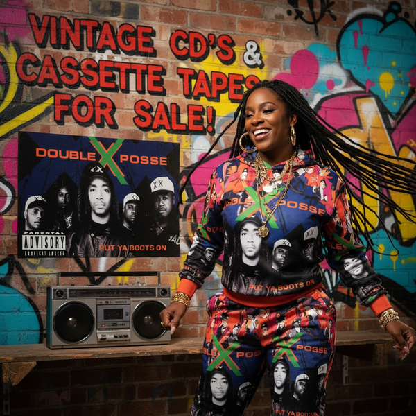 •DOUBLE XX POSSE - PUT YA BOOTS ON• ~1992 OG PRESSING~ (CASSETTE TAPE)