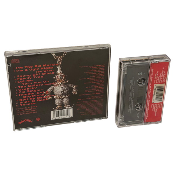 •BIZ MARKIE - ALL SAMPLES CLEARED• ~1993 OG PRESSINGS~ (CD & CASSETTE TAPE)