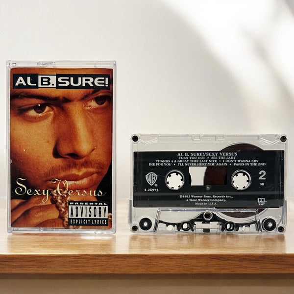 •AL B. SURE - SEXY VERSUS• ~1992 OG PRESSING~ (CASSETTE TAPE)