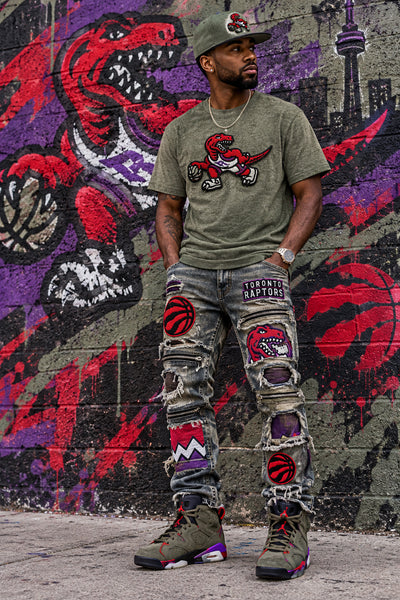 *TORONTO RAPTORS* Snapback hat by Mitchell & Ness (Adjustable Fit)