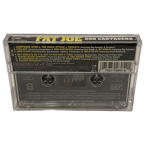 •FAT JOE ~ DON CARTAGENA• ~1998 OG PRESSINGS~ (CD & CASSETTE TAPE)