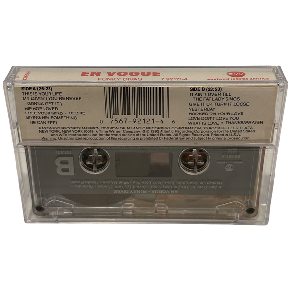 •EN VOGUE - FUNKY DIVAS• ~1992 OG PRESSING~ (CASSETTE TAPE)