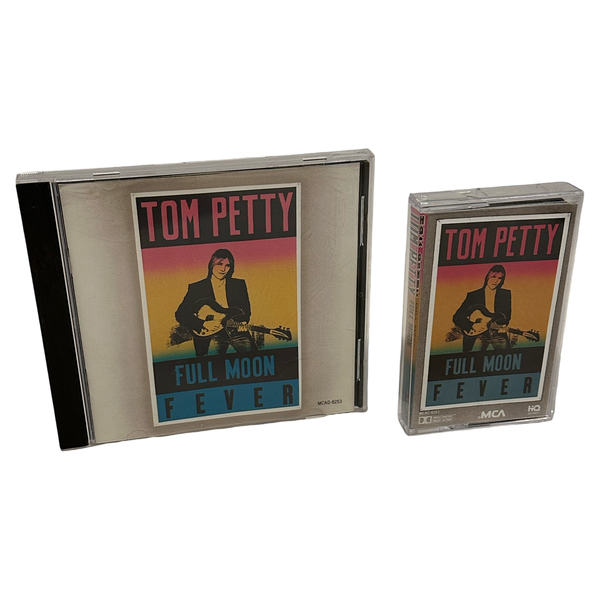 •TOM PETTY - FULL MOON FEVER• ~1989 OG PRESSINGS~ (CD & CASSETTE TAPE)