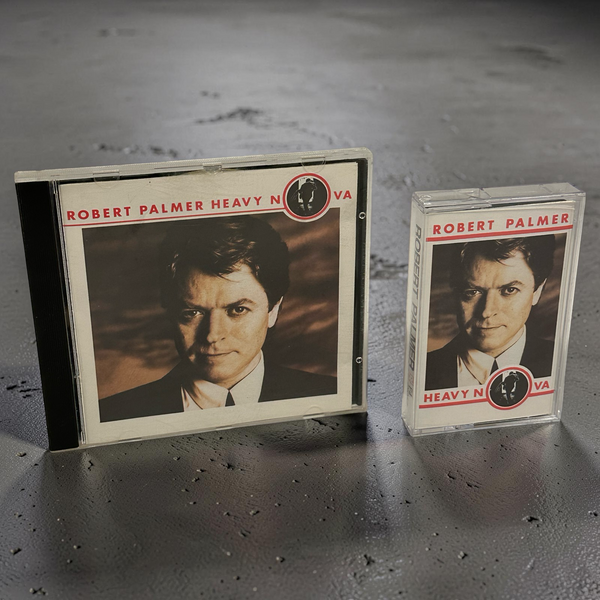 •ROBERT PALMER ~ HEAVY NOVA• ~1988 OG CANADIAN PRESSINGS~ (CD & CASSETTE TAPE)